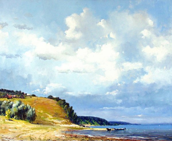 Художник Леонов Олег пейзажист