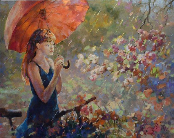 Танец на закате