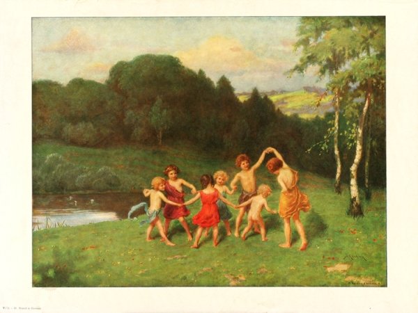 Танцующие девушки