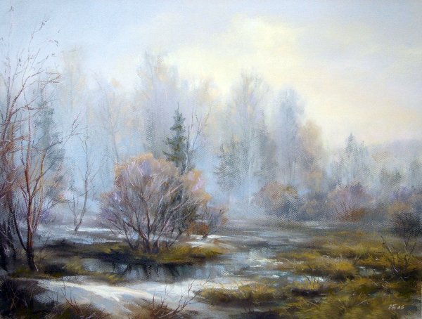 Михаил Бондаренко пастель