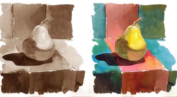 Контраст светлого и темного в живописи