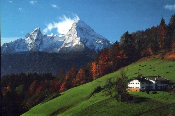 Баварские Альпы в Германии