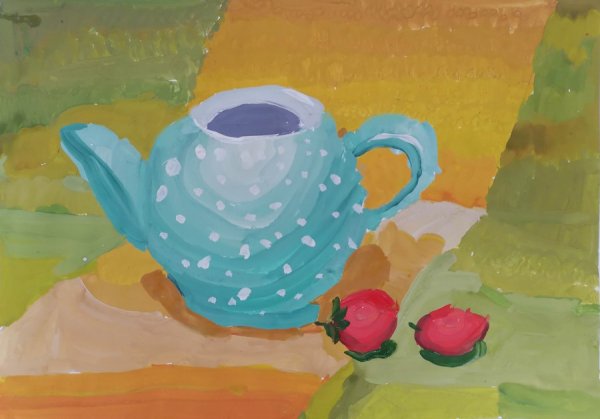 Цветная тень в живописи