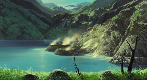 Аниме принцесса Мононоке природа