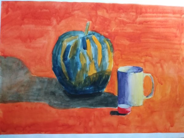 Строгановка живопись гуашь