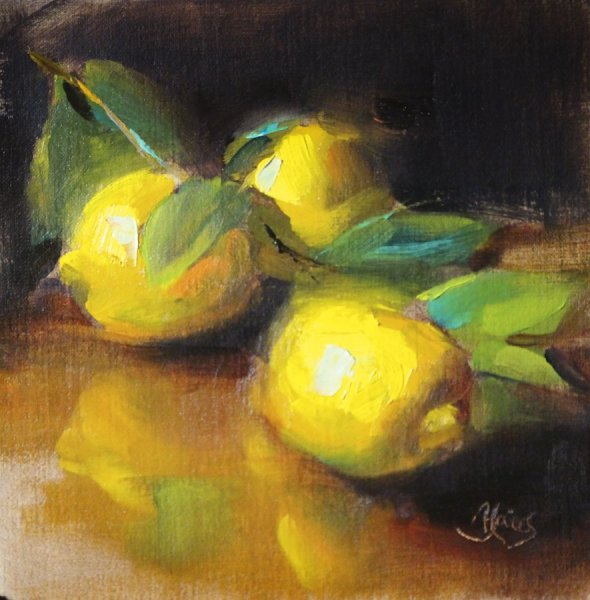 Этюд лессировка