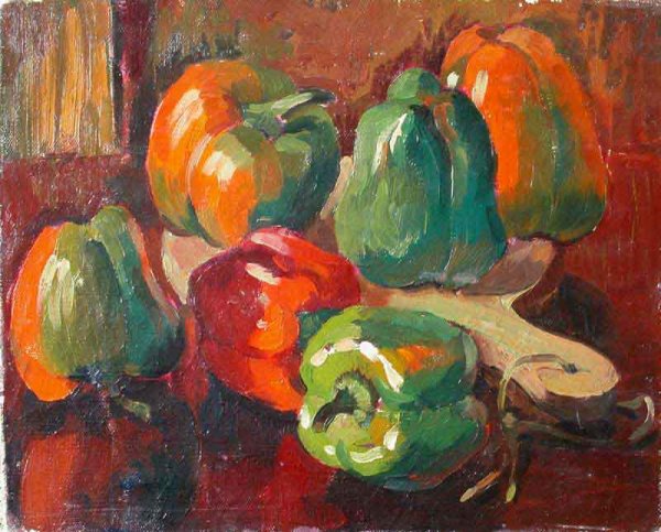 Тыква акварель Андрияка