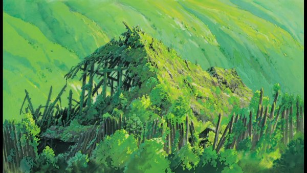 Хаяо Миядзаки горы