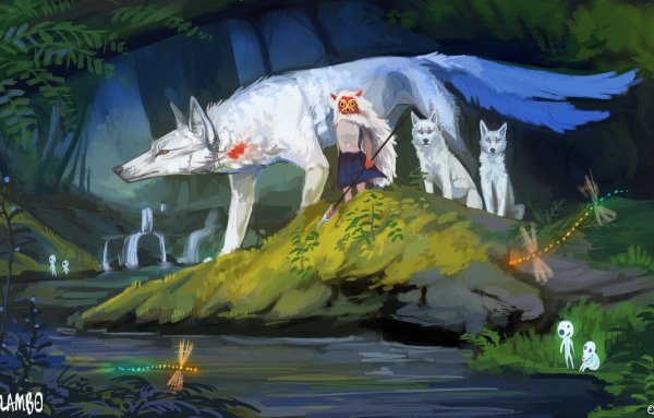 Хаяо Миядзаки принцесса Мононоке лес