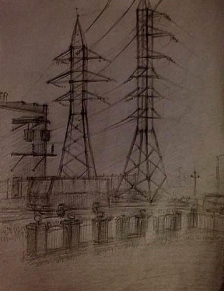 Завод эскиз