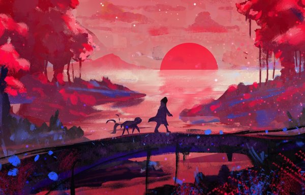 Аниме пейзаж