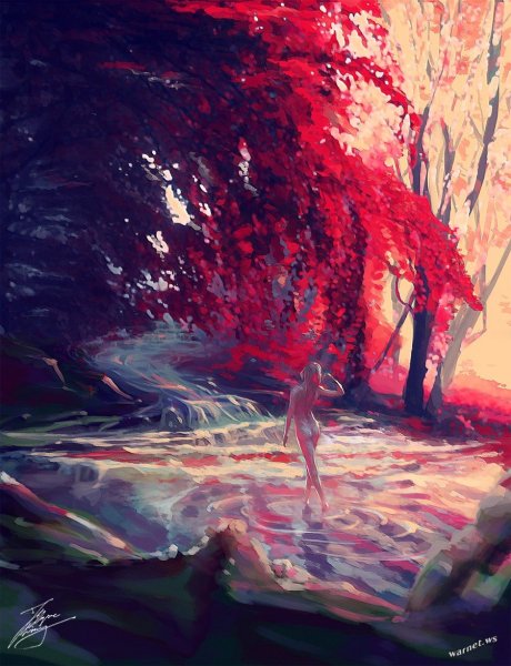 Пейзаж компьютерная Графика