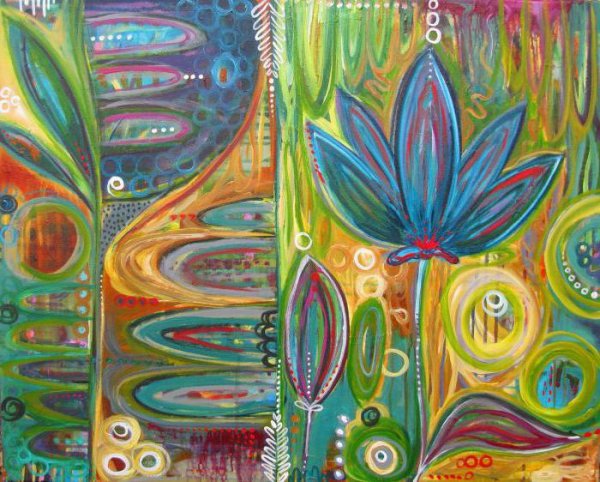 Интуитивная живопись для детей