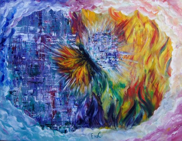 Интуитивная живопись маслом