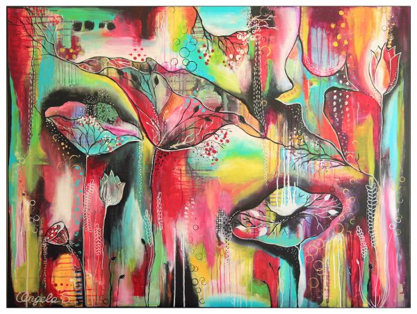 Интуитивная, Абстрактная живопись.