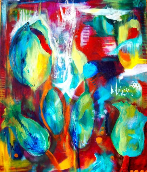 Интуитивная, Абстрактная живопись.