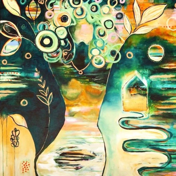 Флора Боули интуитивная живопись