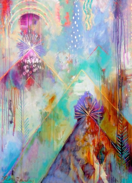 Интуитивная, Абстрактная живопись.