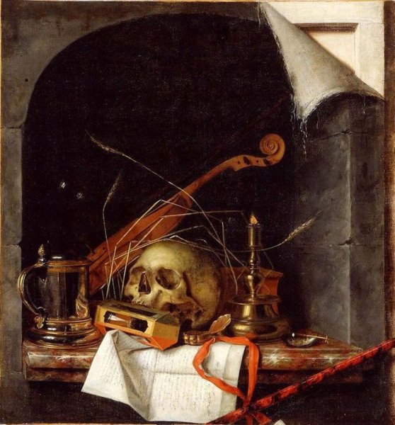 Голландский натюрморт Ванитас