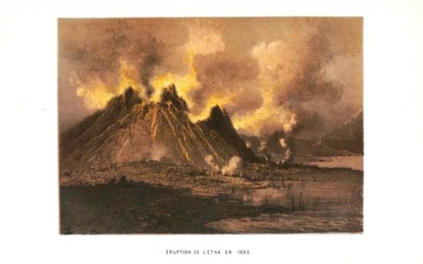 Извержение Этны 1669