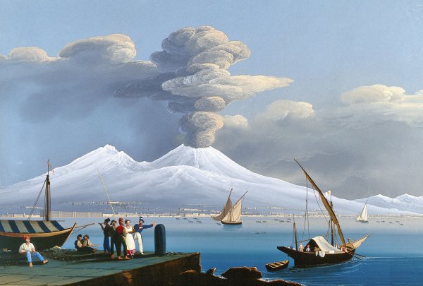 Вулкан Этна картины которые нарисовали художники