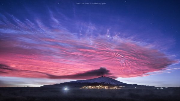 Этна извержение 2021