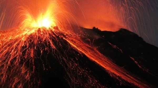 Извержение вулкана Этна