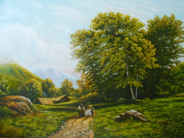 Шишкин Лесной пейзаж 1890