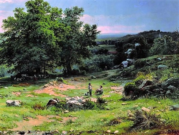 Шишкин Иван Иванович березовый лес