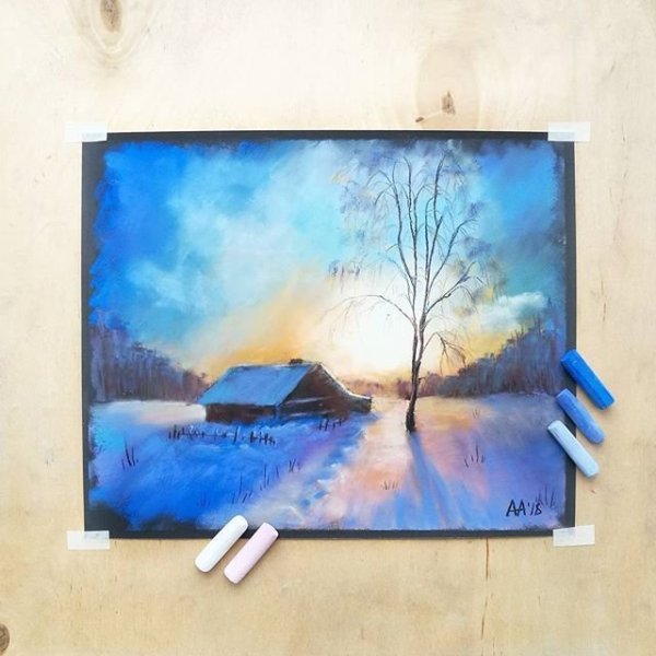 Ирина Климова художник уроки рисования пастелью