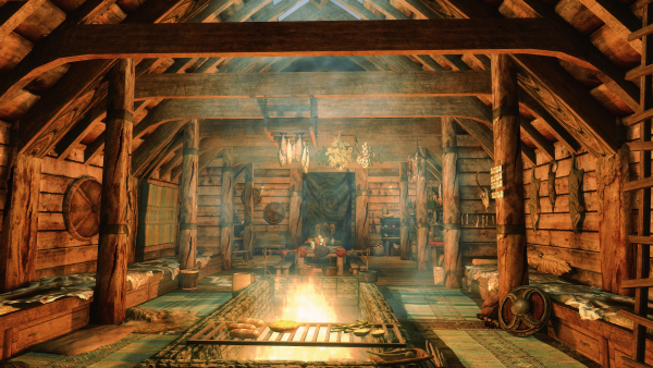 Жилище ярла викингов