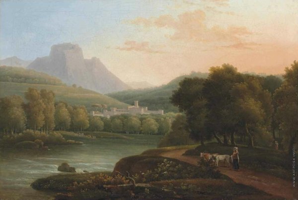 Федор Матвеев итальянский пейзаж