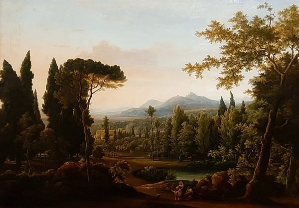 Ф.Матвеев. Итальянский пейзаж. 1819