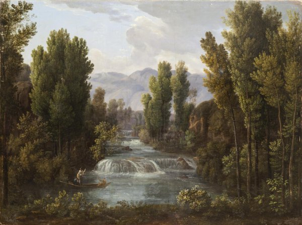 Федор Матвеев. Итальянский пейзаж. 1819