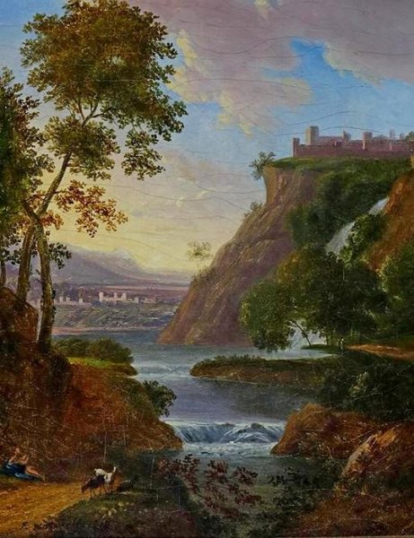 Федор Матвеев итальянский пейзаж