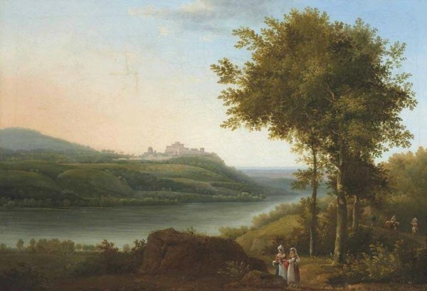 Ф Матвеев водопад в Тиволи