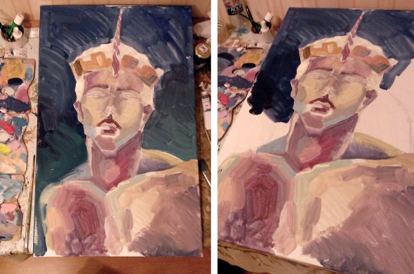 Подмалевок в масляной живописи