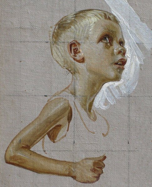 Подмалевок портрета