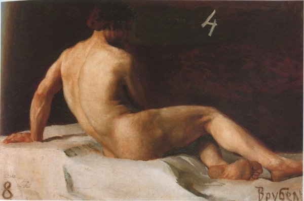 Врубель м.а. натурщик