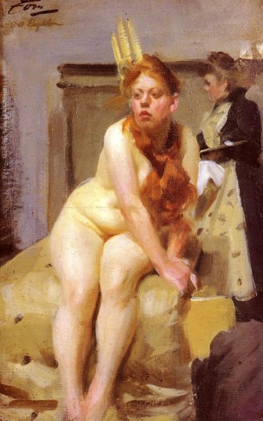 Художник Anders Leonard Zorn 1860 1920