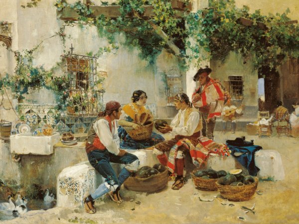 Соролья Хоакин виноград