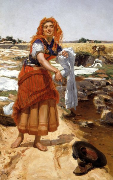 Художник Жозе Мальоа