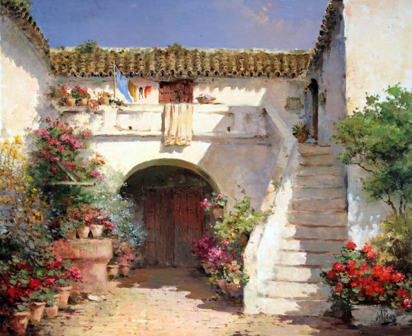 Мануэль Фернандес Гарсия картины