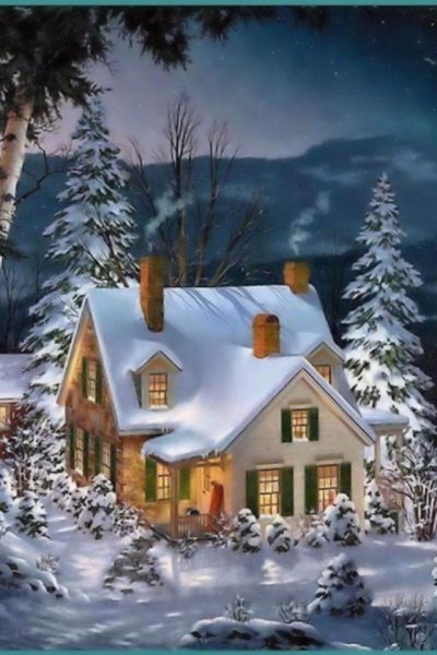 Виктор Цыганов картины зима