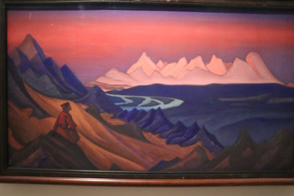 Рерих картины горы сияющая Шамбала