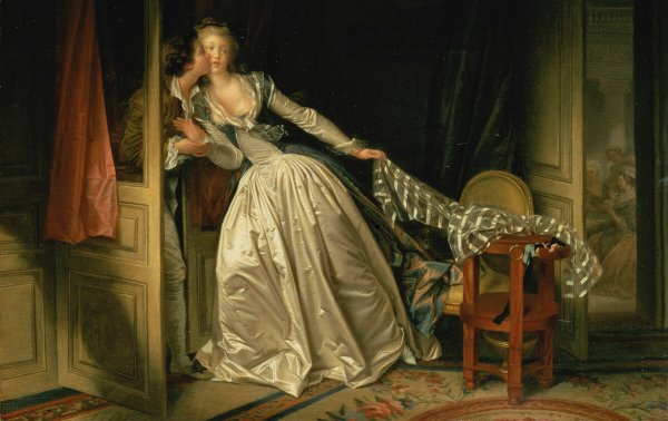 Посещение императрицей Елизаветой Петровной мастерской Ломоносова