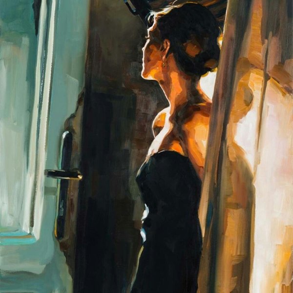 Контражур в живописи натюрморт