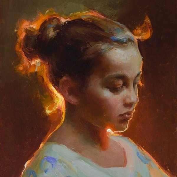 Контражур в живописи натюрморт акварель