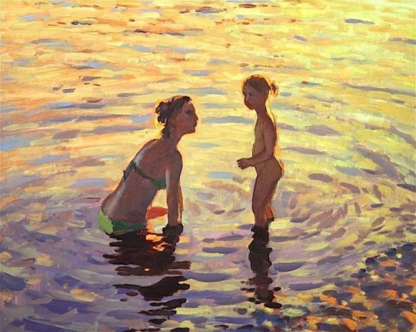 Контражур в живописи натюрморт