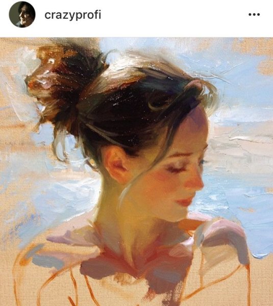 Натюрморт в контражуре масло